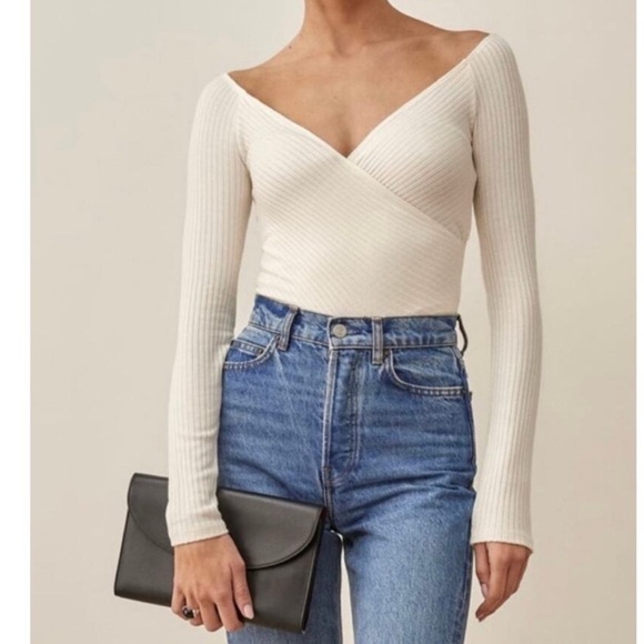 Reformation Minnie Knit Top Size XS - Picture 2 of 3